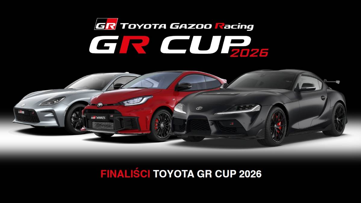 Lista finalistów TOYOTA GR CUP 2026 - Wielki Finał 25.10 Autodrom Słomczyn